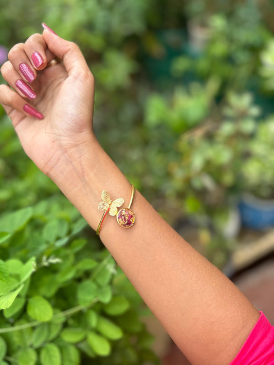 Butterfly Bracelet ( Rose Preservation)