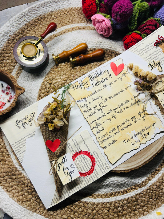 Flap of Love- Handwritten Letter