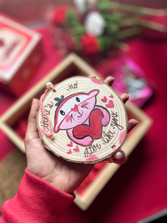 "Otterly yours" car hanging