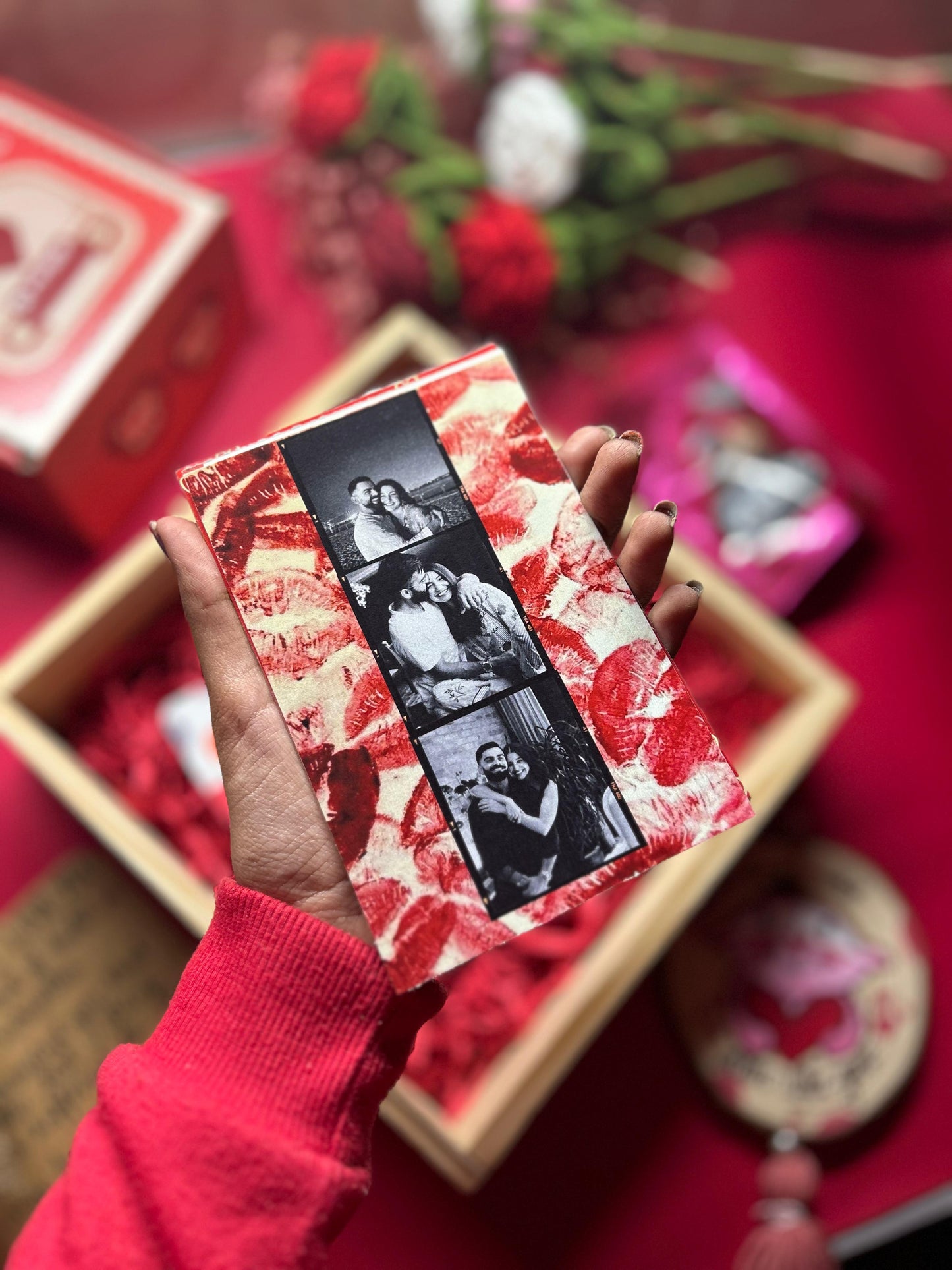 "Kisses Photo-Strip Card"