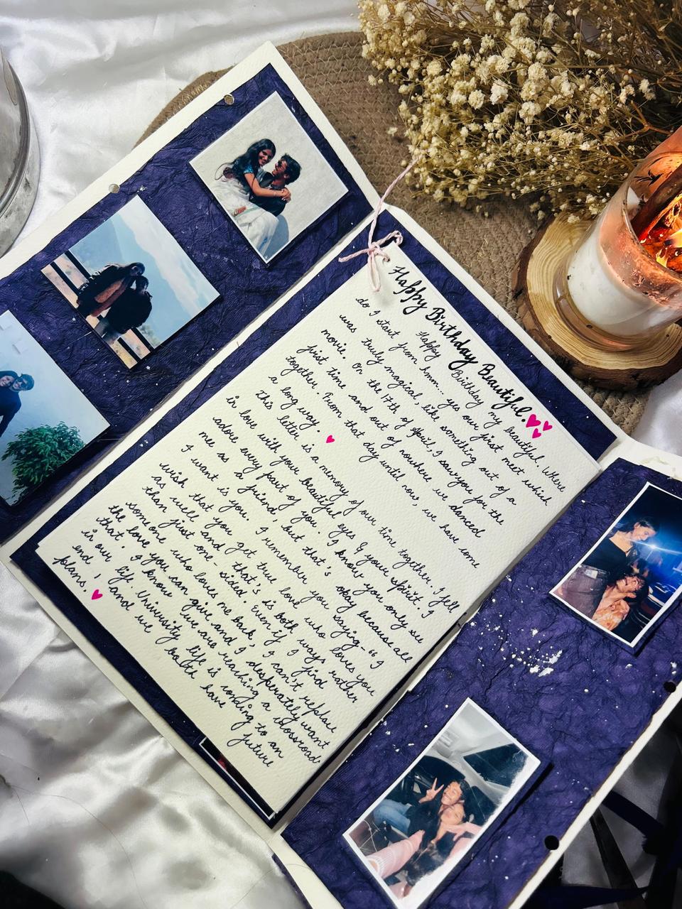 Love Lettercard (In Purple)