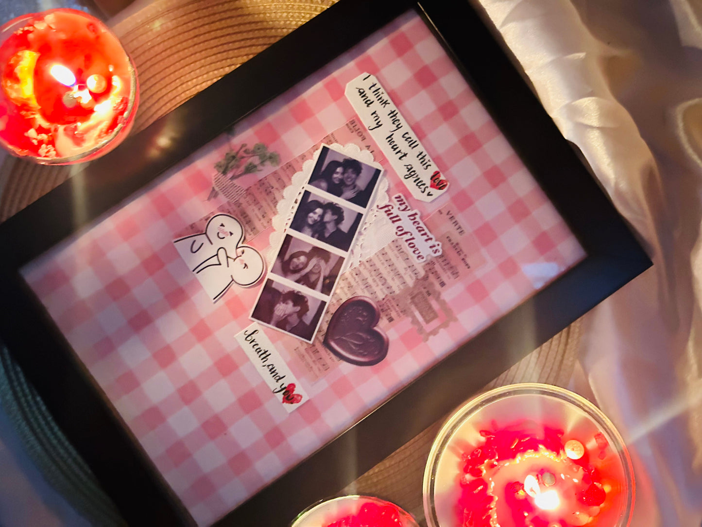 Aesthetic photo frame💗