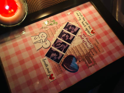 Aesthetic photo frame💗