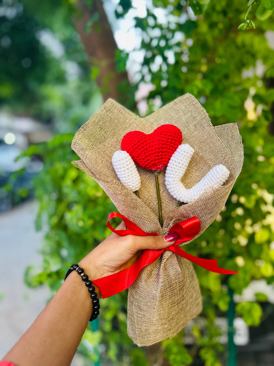 “I love you”- Proposal Bouquet