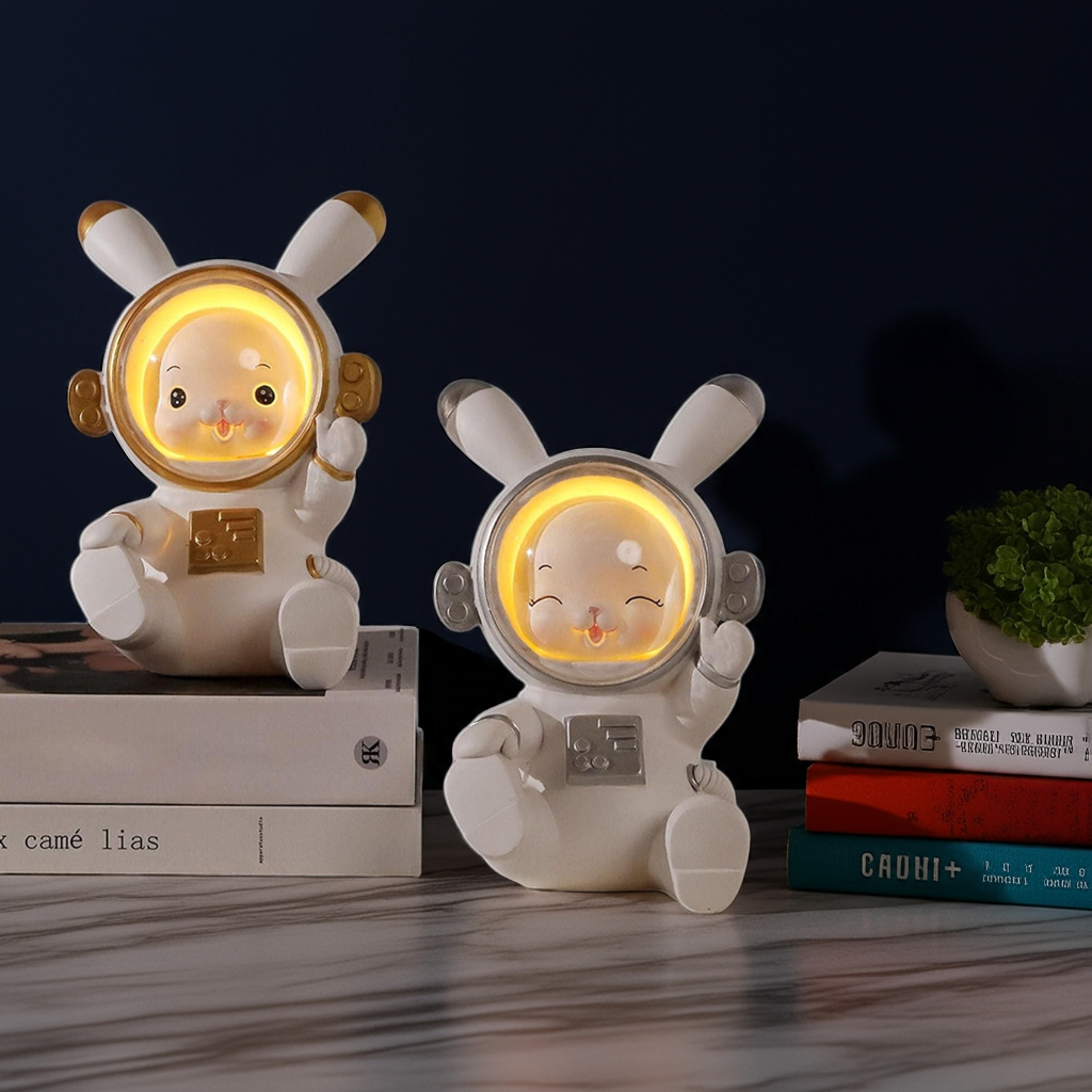Night Light Desktop Decoration Piggy Bank (Pack of 1) (Random Design)