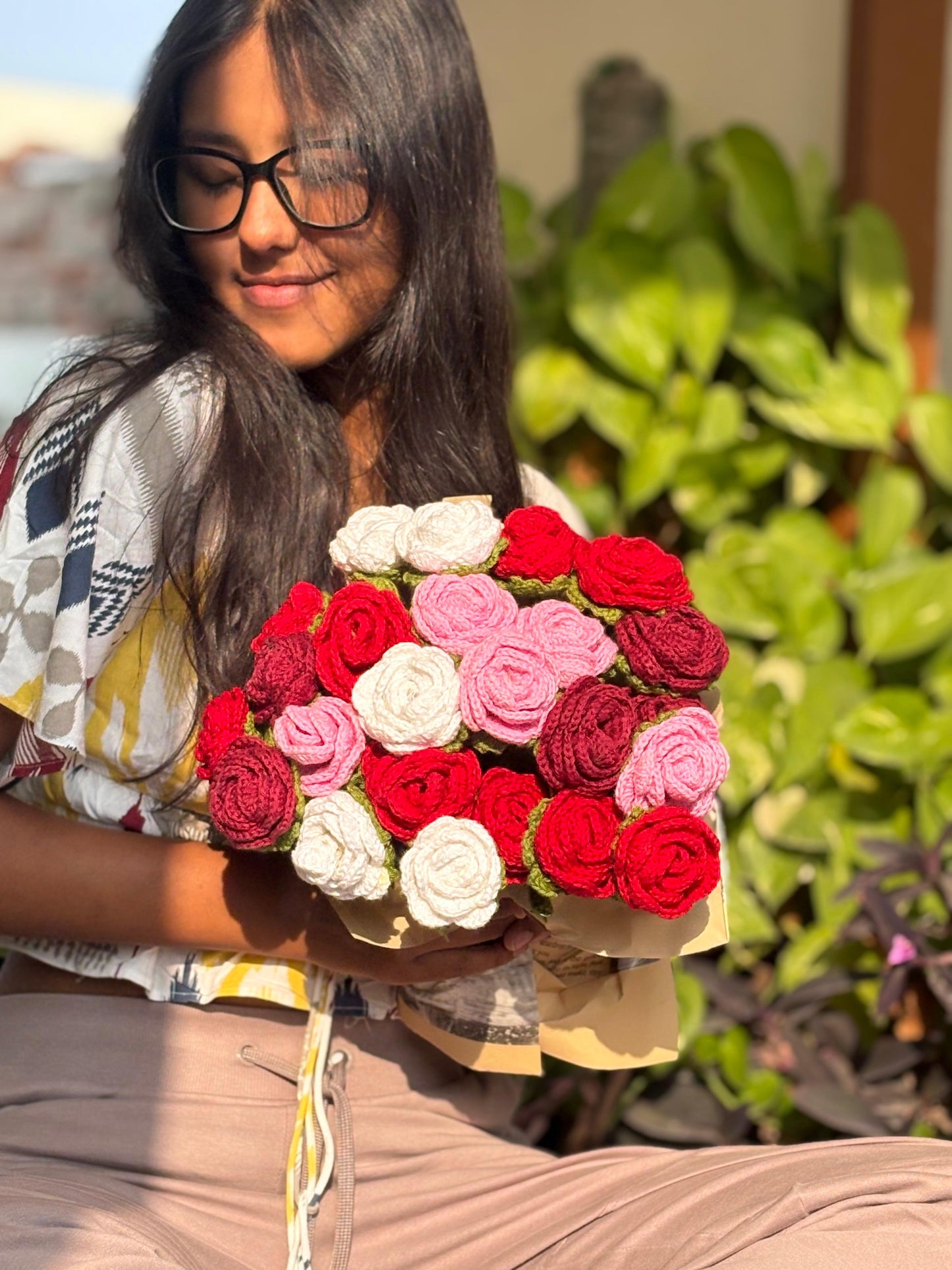 Mohobbat-e-gulaab (rose bouquet)