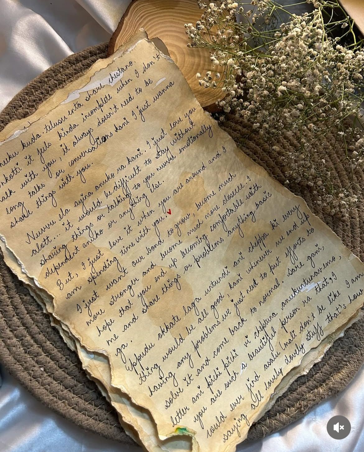 “Yours, Always” - Handwritten Letter