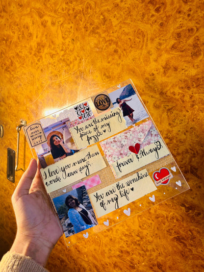 Acrylic vintage frames