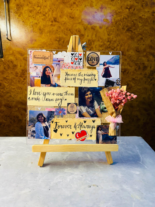 Acrylic vintage frames