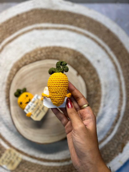 Crochet Carrot ( Desk Buddy)