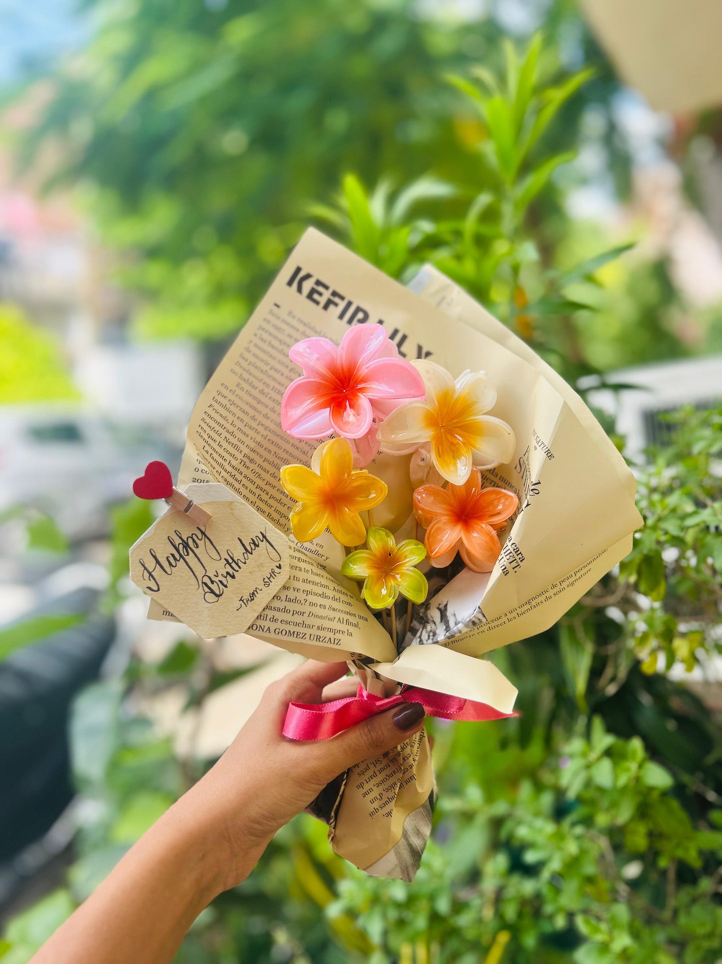 Bloom Bouquet ( Claw Clip Bouquet)