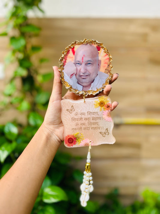 "Guruji" car hanging