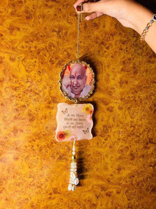 "Guruji" car hanging