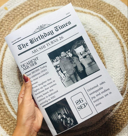 Personalised Newspaper