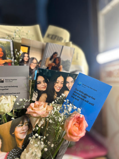 Polaroid Bouquet – Flowers &amp; Memories in One