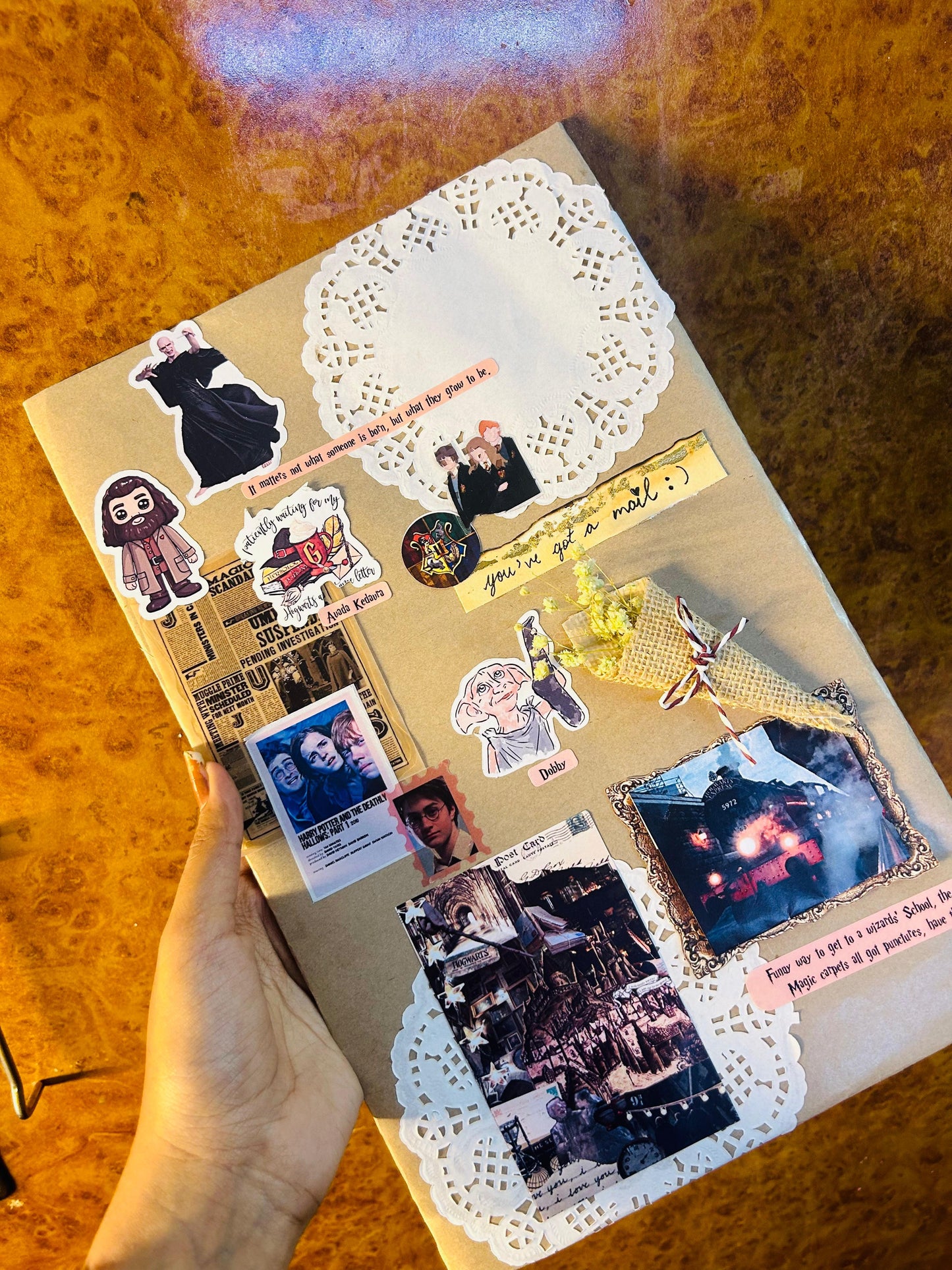 "WizMail" (Harry Potter Themed Letter Packaging)