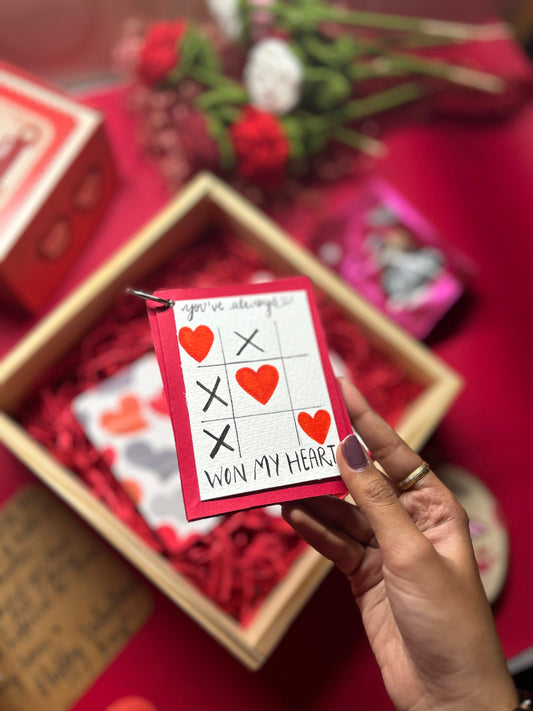 "WON MY HEART"-  Card